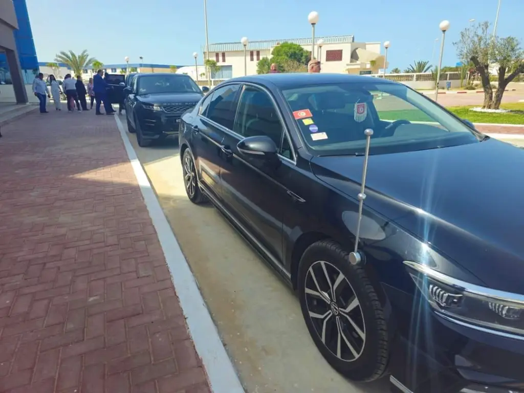 Djerba private airport transfer vehicle